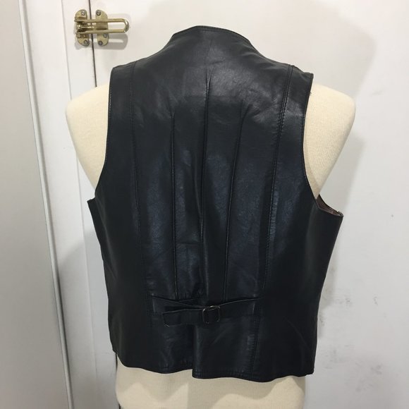 THE BOUTIQUE OF LEATHERS VINTAGE VESTS SIZE L - Picture 7 of 8